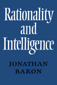 Image of Rationality and Intelligence